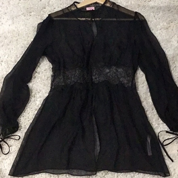 Agent Provocateur Chiffon and Lace Gown - Picture 4 of 5